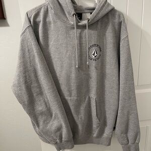 Volcom Men's Heather Gray Hoodie